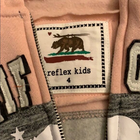 Reflex Kids Girls Hoddie - Picture 3 of 5